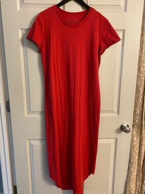 Frank & Eileen Cory Vintage Muscle Tee  Dress Red size Large